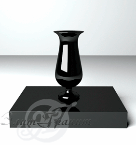 Изделие из букинского гранита для благоустройства могил